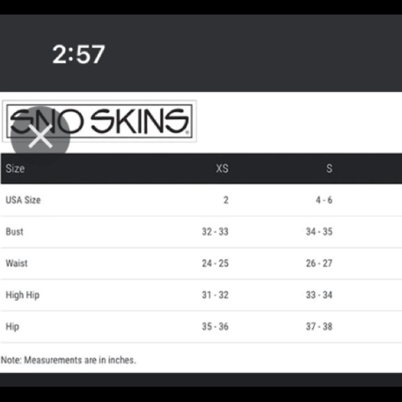 Snowskins Vest Tunic Half Zip Size S - Picture 9 of 9